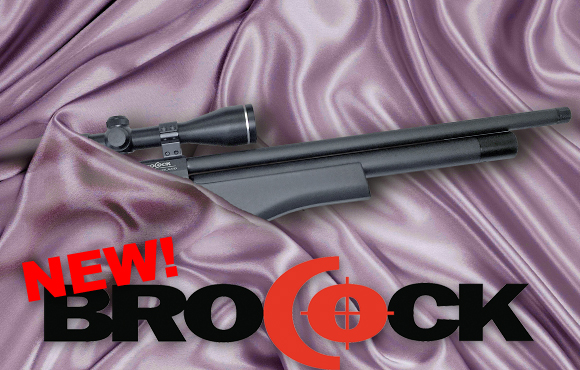 Revealed - well... nearly! The new PCP rifle from Brocock. The wraps are coming off at the IWA Trade Show in Nuremberg this Friday...