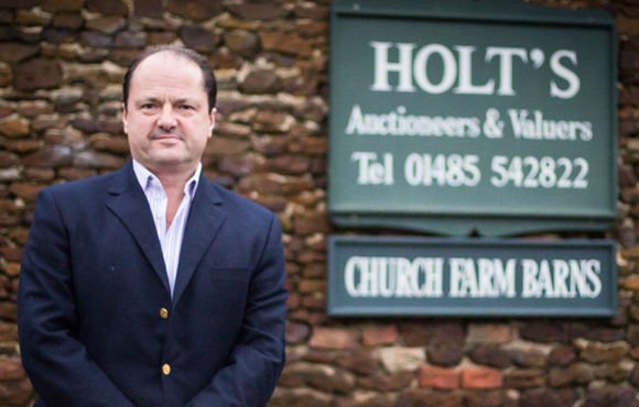 Nick Holt, of Holt's - auctioneers of fine modern and antique guns