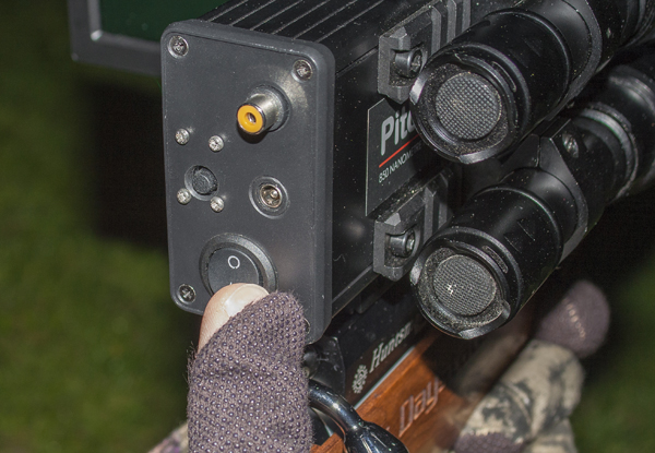 With all settings saved, the Field Master is ready for action at the flick of a switch